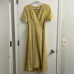 Naning9 women’s short sleeve, party, wedding, summer, casual wrap dress